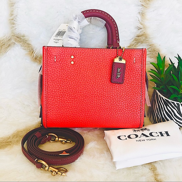 Authentic Brand New Coach Rogue 17 CB573 In Colorblock - Picture 2 of 13